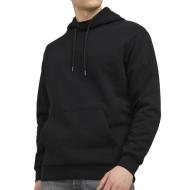 Sweat à Capuche Noir Homme JACK & JONES 12249340