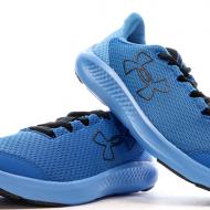 Baskets Garçon Bleu Garçon Under Armour Charged Pursuit vue 7