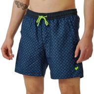 Short de bain Marine/Bleu à Imprimés Homme Kaporal MARTYE pas cher