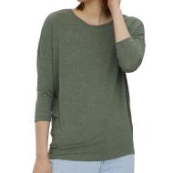 T-Shirt Vert Femme Vero Moda Carla pas cher