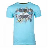 T-shirt Bleu Homme La Maison Blaggio Murano