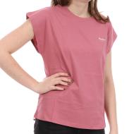T-shirt Rose Femme Pepe Jeans Bloom PL504821
