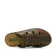 Sandales Mule Marron Homme TBS BASSOA vue 4