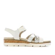 Sandales Blanches Femme RELIFEJubroie vue 2