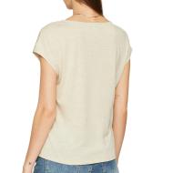 T-shirt Beige Femme Morgan DEKISS vue 2