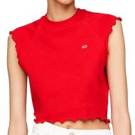 Débardeur Rouge Femme Tommy Hilfiger Babyloc