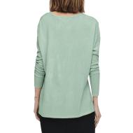 Pull en Maille Vert Pale Femme Only Lamalia vue 2