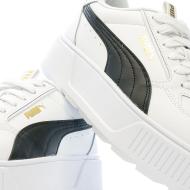 Baskets Blanches/Noires Femme Puma Karmen 02 vue 7