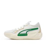 Chaussures de Basket Blanc/Vert Homme Puma Court Rider pas cher