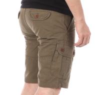 Short Cargo Kaki Homme RMS26 Slub Garment vue 2