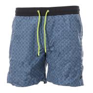 Short de bain Bleu/Marine à Imprimés Homme Kaporal MARTYE pas cher