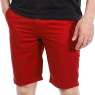 Short Chino Rouge Homme La Maison Blaggio Matt pas cher