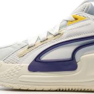 Chaussures de Basket Homme Blanc Puma Court Rider vue 7