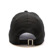 Casquette Noire Homme New Era Metallic Logo 9forty vue 3