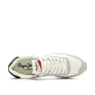 Baskets Blanches/Camel Homme Pepe jeans Natch Male vue 4