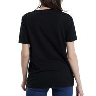 T-shirt Noir Femme Superdry Vintage vue 2