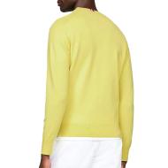 Pull Jaune Homme Tommy Hilfiger 1985 Crew Neck vue 2