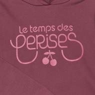 Sweat Bordeaux Fille Le Temps Des Cerises Celiagi vue 3