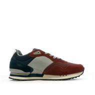 Baskets Bordeaux/Marine Homme Pepe jeans London Awake vue 2