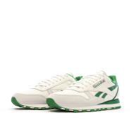 Baskets Blanc/Vert Homme Reebok Classic Leather 1983 Vintage vue 6