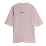 T-shirt Rose Fille Teddy Smith Tarana