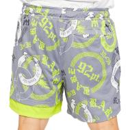 Short de Basketball Gris/Vert Homme Puma Melo Chino vue 2