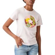 T-shirt Rose Femme Converse 4800