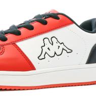 Baskets Blanc/Rouge Garçon KAPPA Malone Lace vue 7