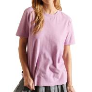 T-shirt Violet Femme Superdry Vintage pas cher