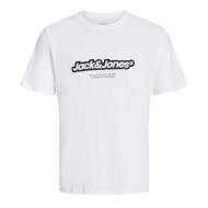 T-shirt Blanc Garçon Jack & Jones Jorvester