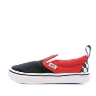 Baskets Noir/Rouge Garçon Vans Comfy pas cher