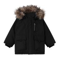 Parka Noire Garçon Name it Master pas cher