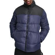 Doudoune Marine Homme Jack & Jones Puffer Collar pas cher