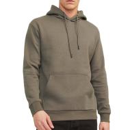 Sweat à Capuche Marron Homme Jack & Jones Bradley Hood pas cher