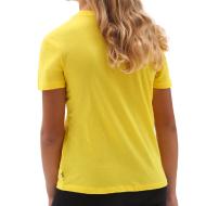 T-shirt Jaune Fluo Fille Vans Flying vue 2