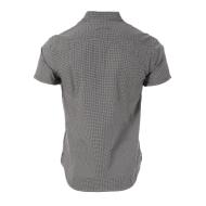 Chemise Blanc/Noir à Motif Homme Teddy Smith Cut Mc vue 2