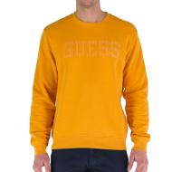 Sweat Orange Homme Guess Beau Cn Fleece