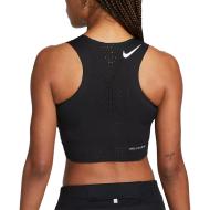 Débardeur de Sport Noir Femme Nike Aroswft Crop vue 2