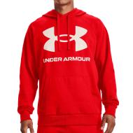 Sweat à capuche Rouge Homme Under Armour Rival Fleece