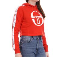 Sweat Crop Rouge Femme Sergio Tacchini Coran pas cher