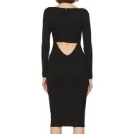 Robe Noire Femme Guess Adele vue 2