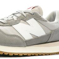 Baskets Grises Femme New Balance 237 vue 7