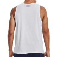 Débardeur Blanc Homme Under Armour Ua Sportstyle vue 2