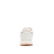 Baskets Blanches/Roses Femme Reebok Classic Leather vue 3