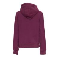 Sweat Capuche Violet Femme Superdry Essential Logo vue 2