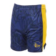 Short de Basketball Bleu/Jaune Garçon NBA Golden State Warrior