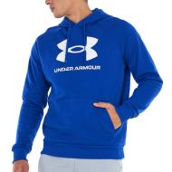 Sweat à capuche Bleu Electrique Homme Under Armour Rival Fleece