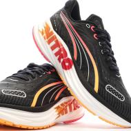 Chaussures de running Noires/Orange Femme Puma Magnify Nitro 2 vue 7