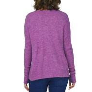 Pull Violet Femme JDY Elanora vue 2