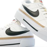 Baskets Blanches Femme Nike Court Legacy Lift vue 6